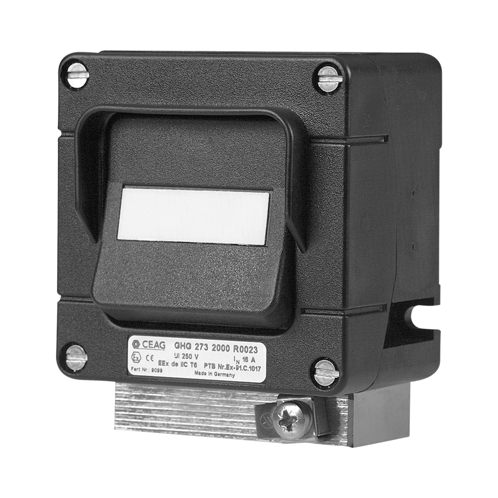 Eaton Crouse-Hinds Series GHG273 Light Switch, 16A, Two-Pole, With Switch, 2 x M20 Entries, Thermoplastic, 250 Vac