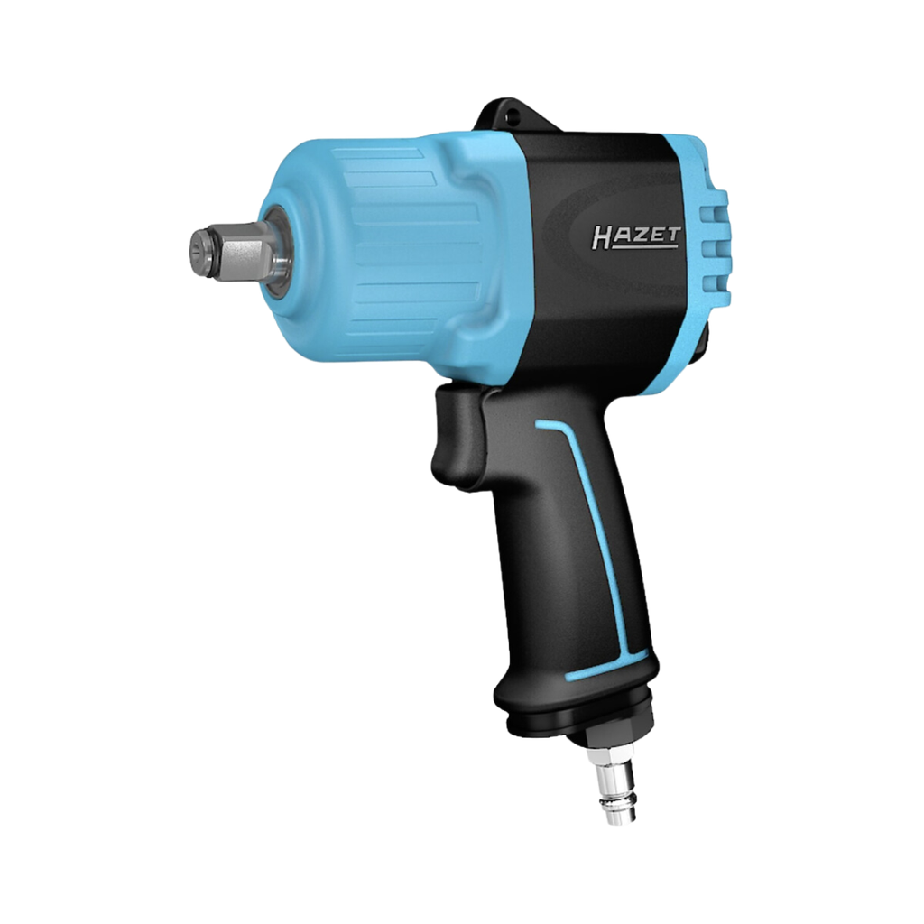 HAZET 1/2 inch (12.5 mm) Square ∙ Solid Twin Turbo Impact Wrench