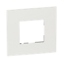 Legrand Arteor™ Plate French German Std Square 2 Modules White 