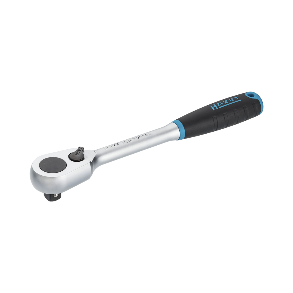 [916HP] Hazet 1/2 Inch,12.5 mm Square Solid HiPer Fine-Tooth Reversible Ratchet 
