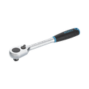 Hazet 1/2 Inch,12.5 mm Square Solid HiPer Fine-Tooth Reversible Ratchet 