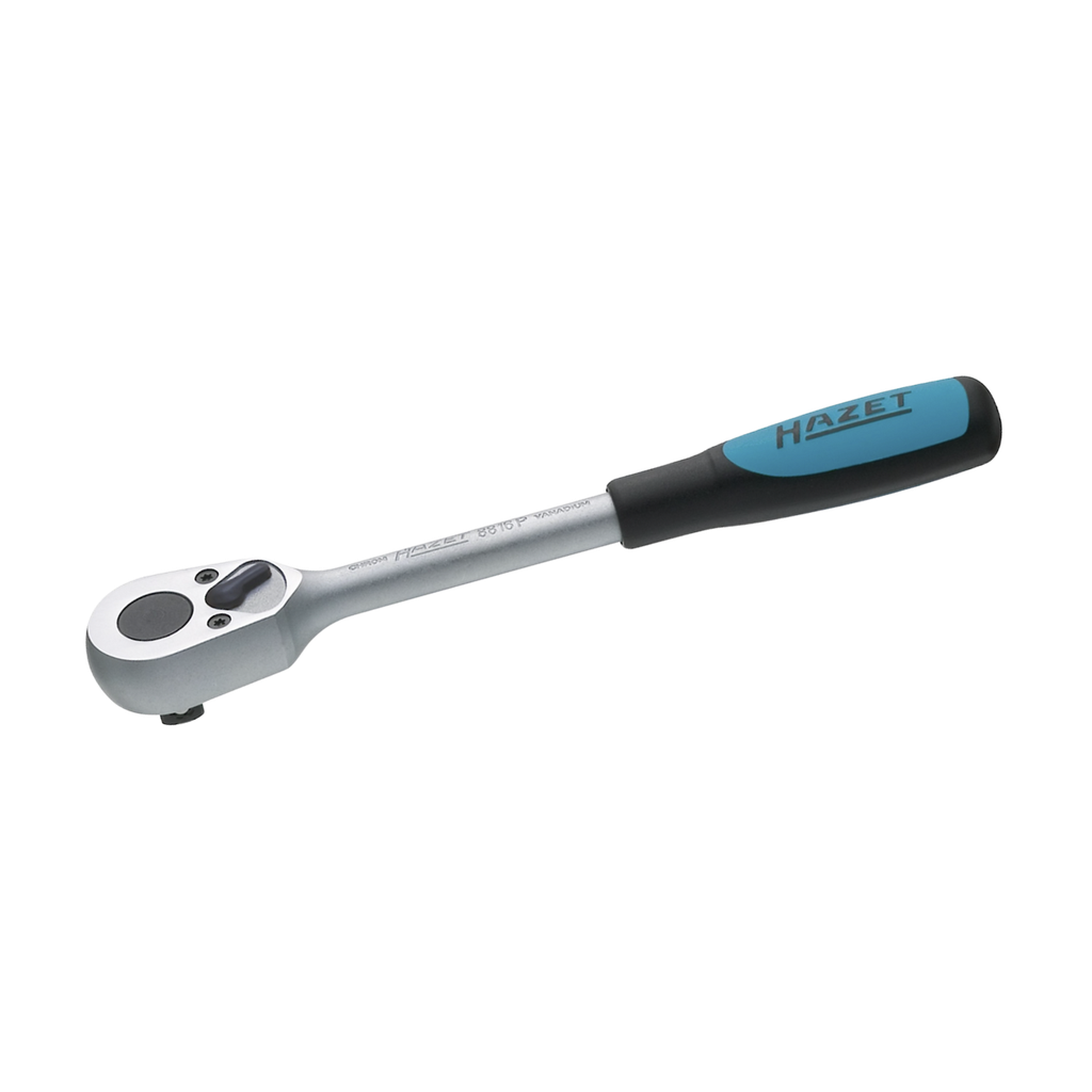 [8816P] Hazet 3/8 Inch,10 mm Square Solid Reversible Ratchet 