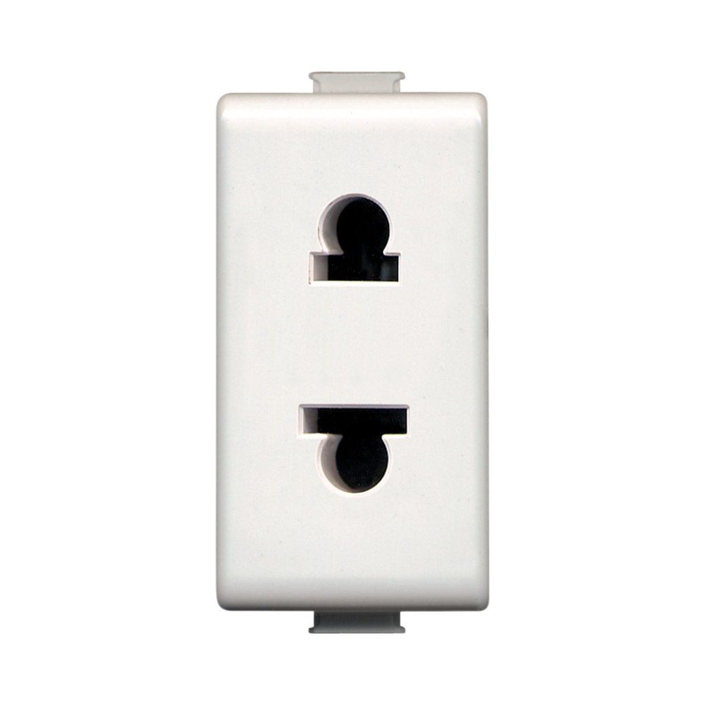 [AM5025SE] Bticino Matix Socket Euroamerican Standard 2P 16A127/250Vac 