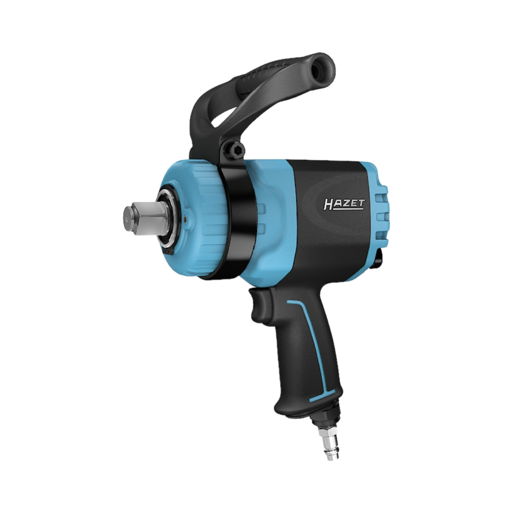 Hazet Solid Twin Turbo Impact Wrench 3/4 inch, 20 mm Square 4100 Nm. Powerful Twin Hammer Mechanism