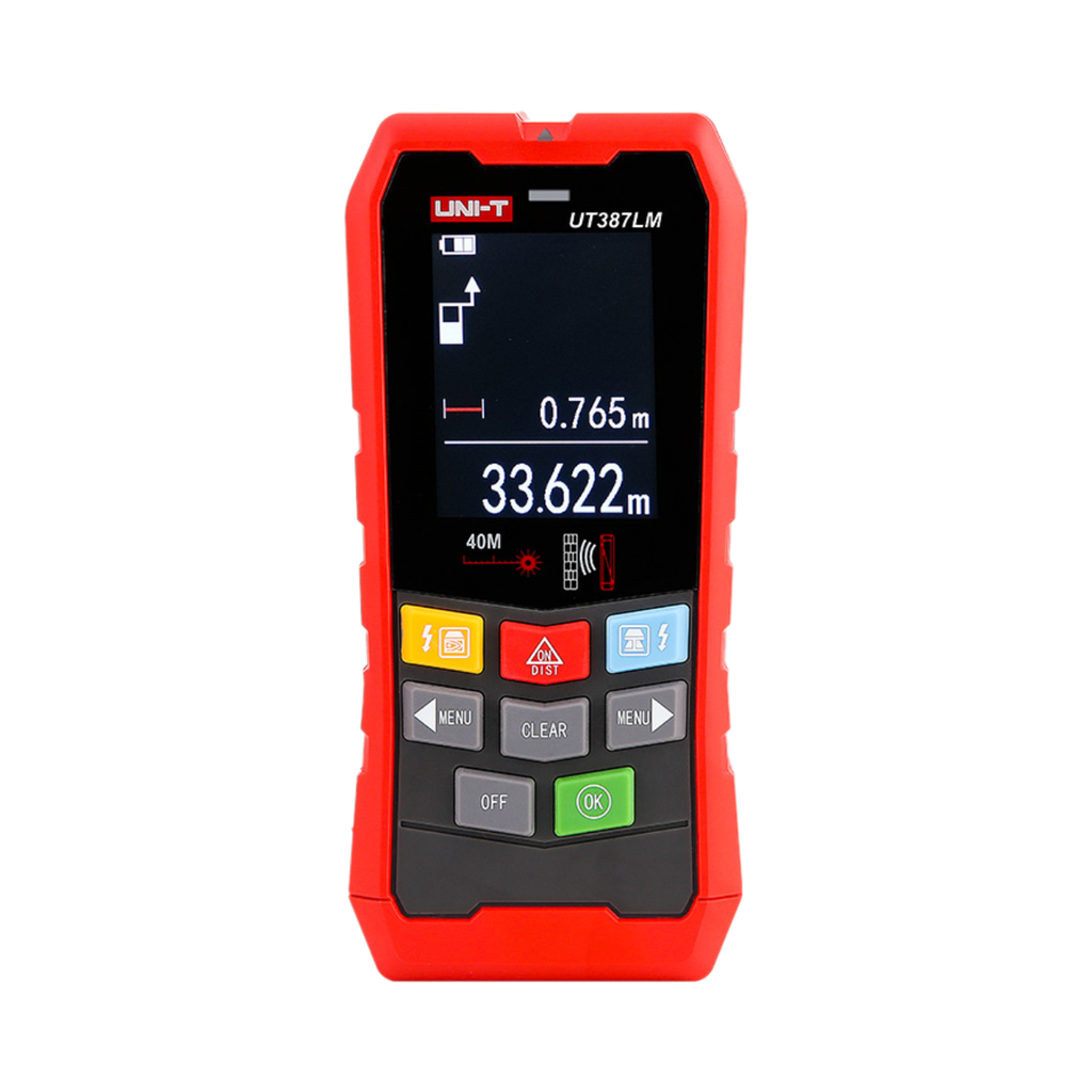 [UT387LM] Uni-T Wall Scanner, laser Distance and Wood Moisture Detection, Multiple Measurement Modes
