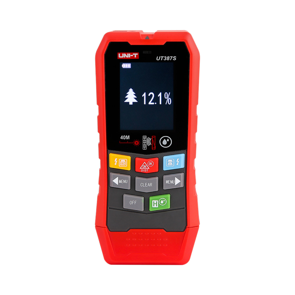 [UT387S] Uni-T Wall Scanner, laser Distance and Wood Moisture Detection, Multiple Measurement Modes