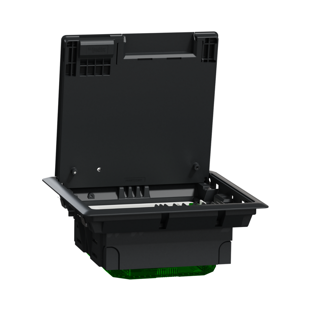 Schneider Electric Unica System+ Floor box M Plastic IP24, 4 Modules 