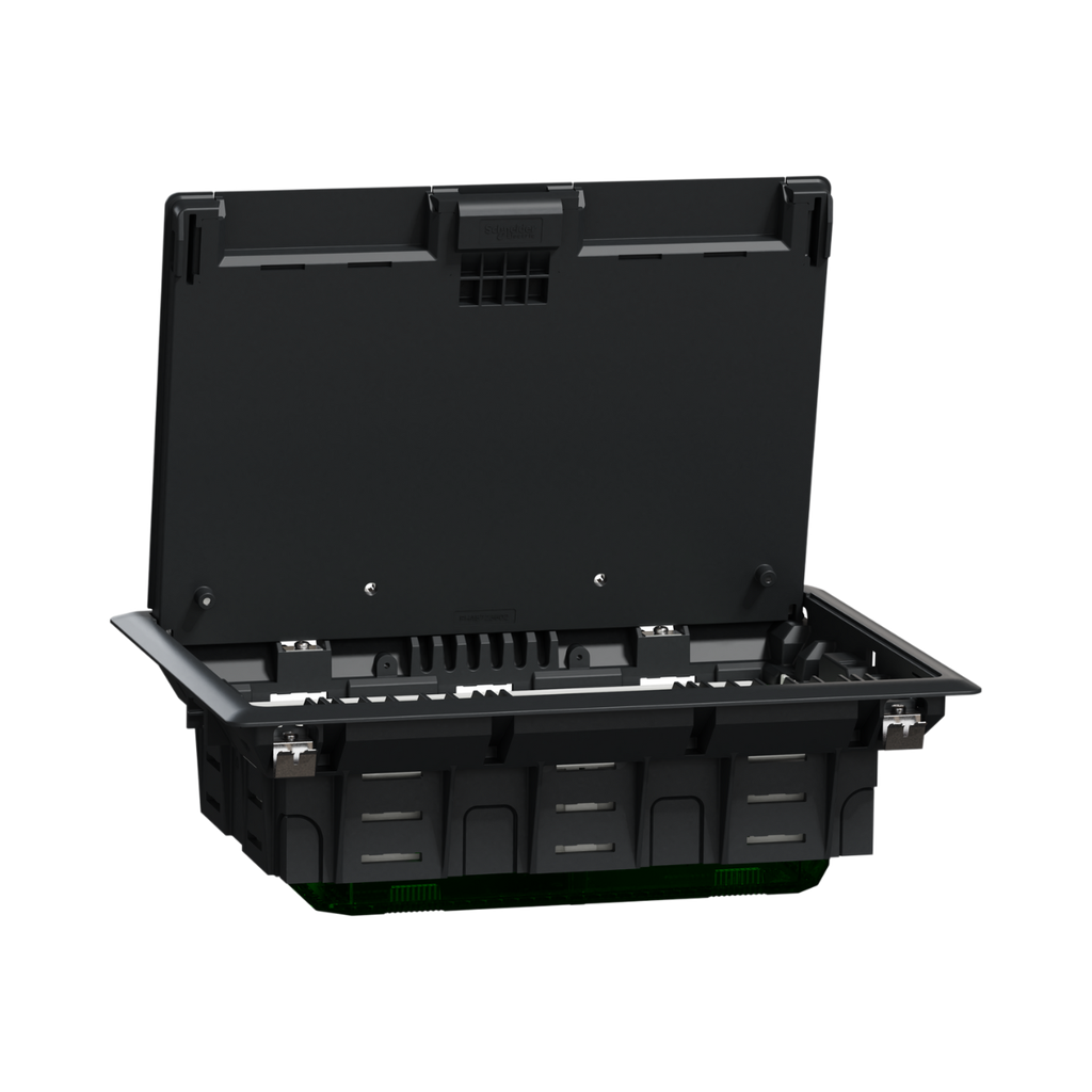 [INS52124] Schneider Electric Unica system+ Floorbox L Plastic IP24 8 Modules 