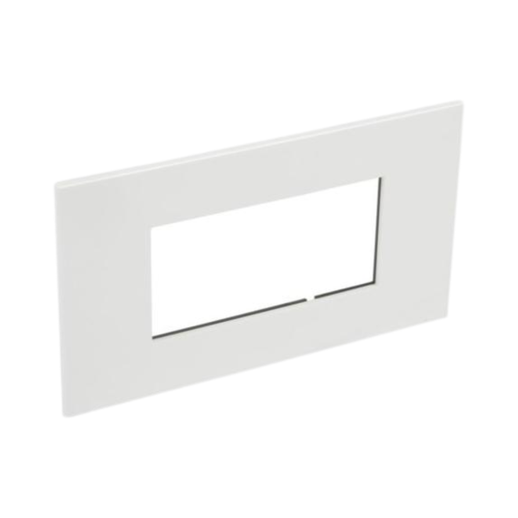 Legrand Arteor™ Plate Italian/French/German Std - Square 4 Modules White 