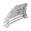 Hazet Combination Wrench Set 17 Pieces 7 – 27 Outside 12-point Traction Profile  