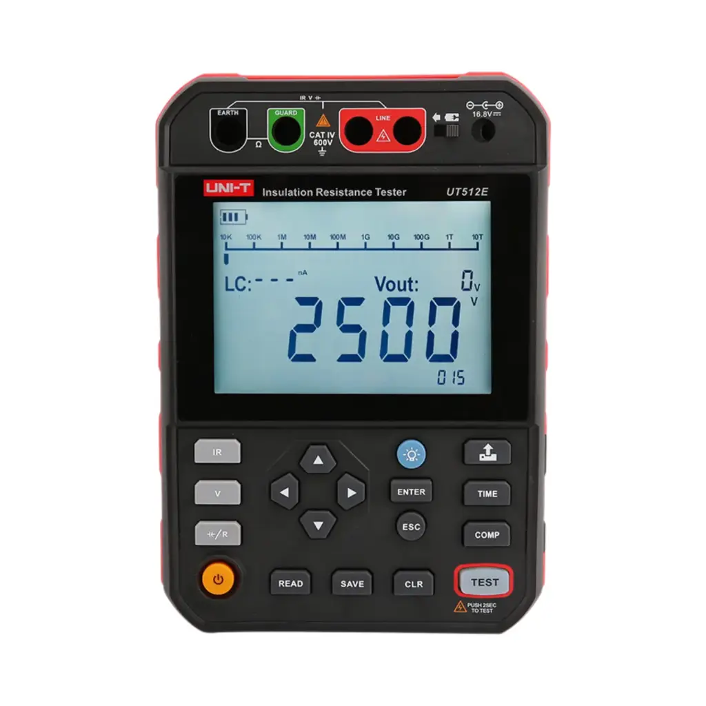 Uni-T Digital High-Voltage Insulation Resistance Tester 2.5 Kv