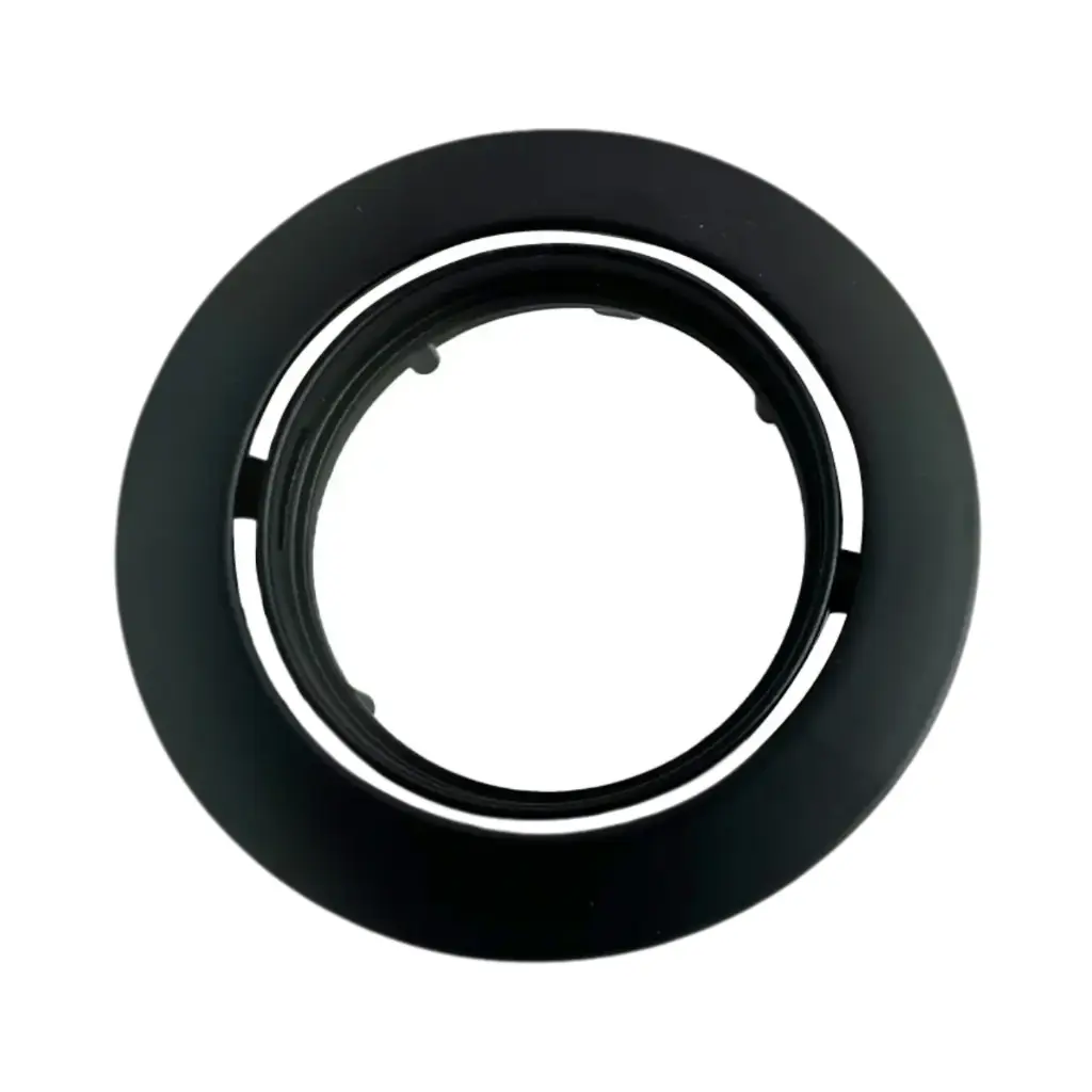 [212516] Luma Tilt Adjustable Die Cast Round Spot 7cm Black