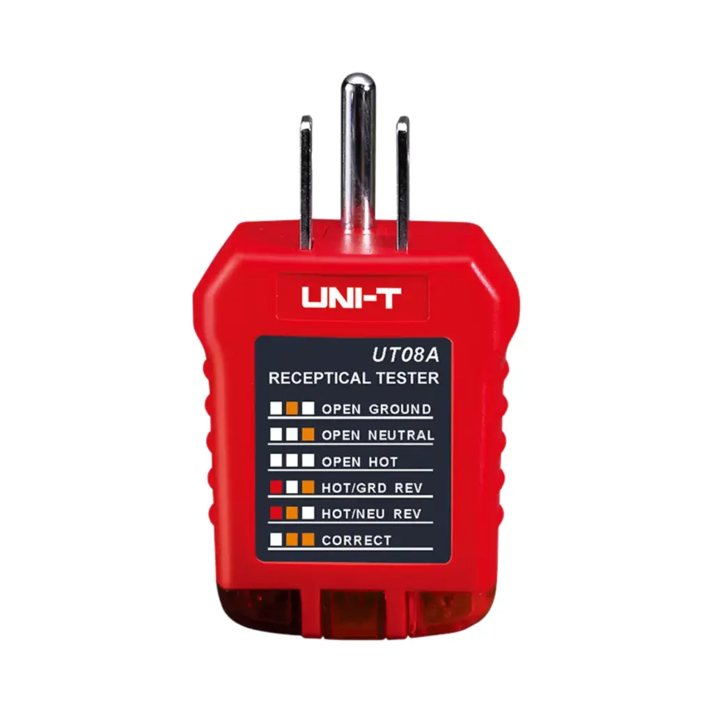 [UT08A] Uni-T Receptacles Tester