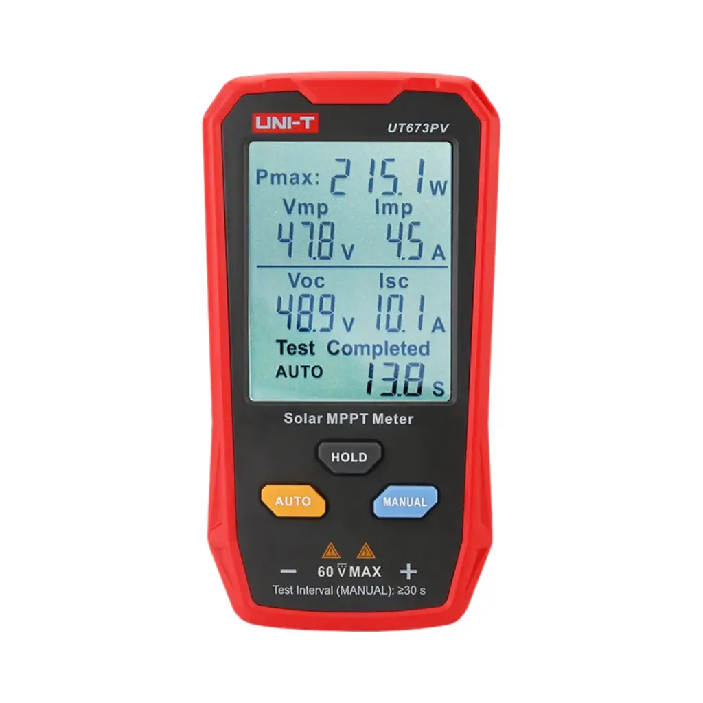 [UT673PV] Uni-T Solar MPPT Meter