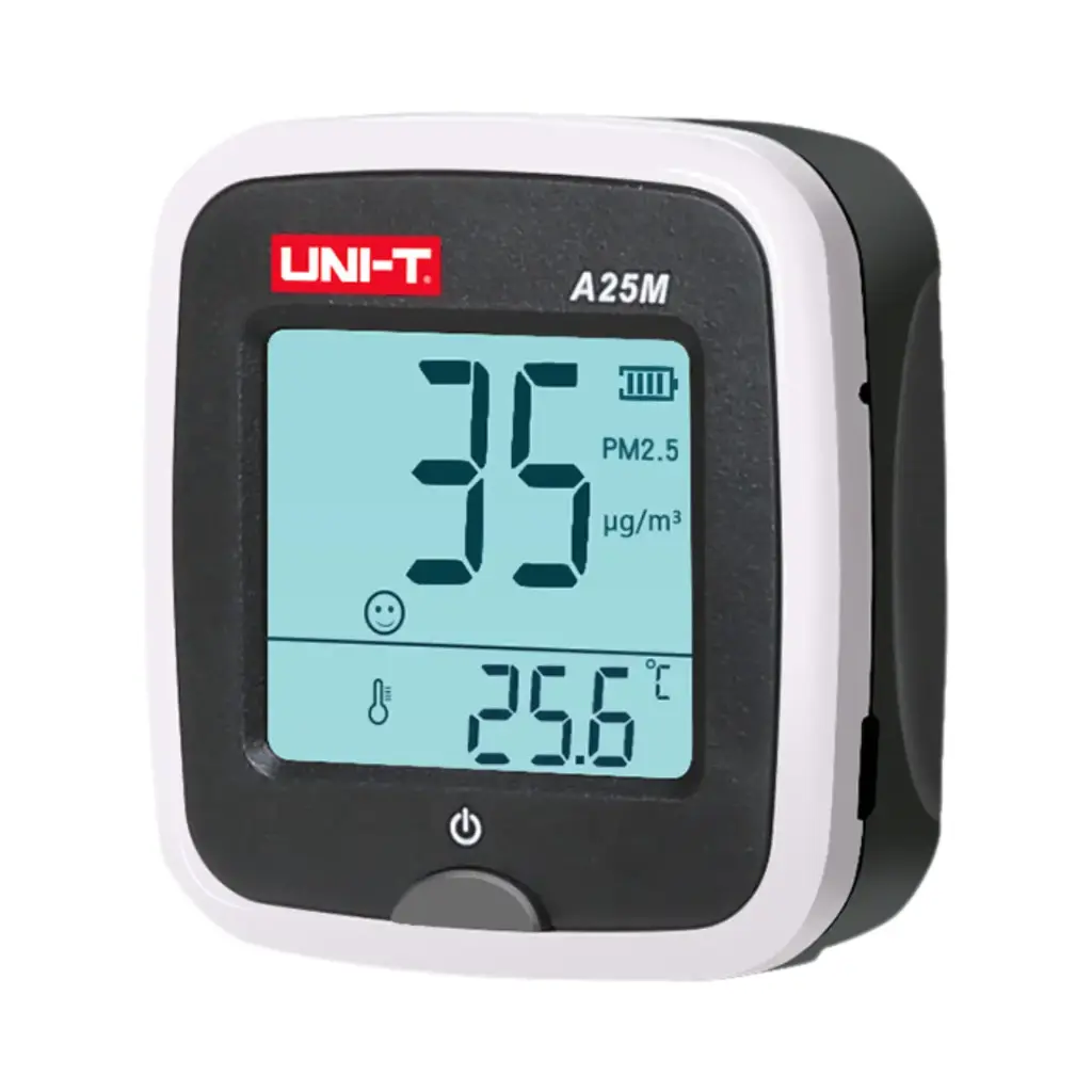 Uni-T Air Quality Meter and PM2.5 Concentration