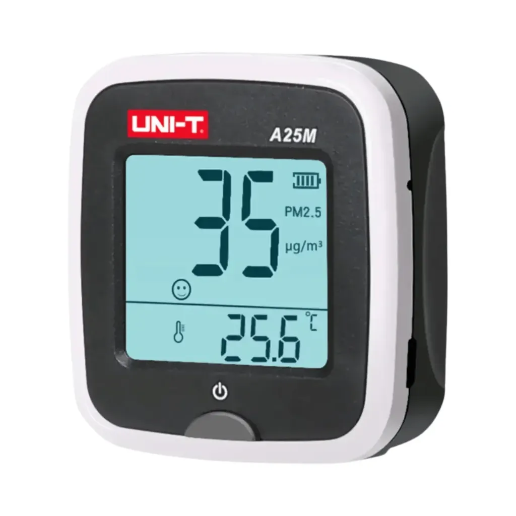 Uni-T Air Quality Meter and PM2.5 Concentration