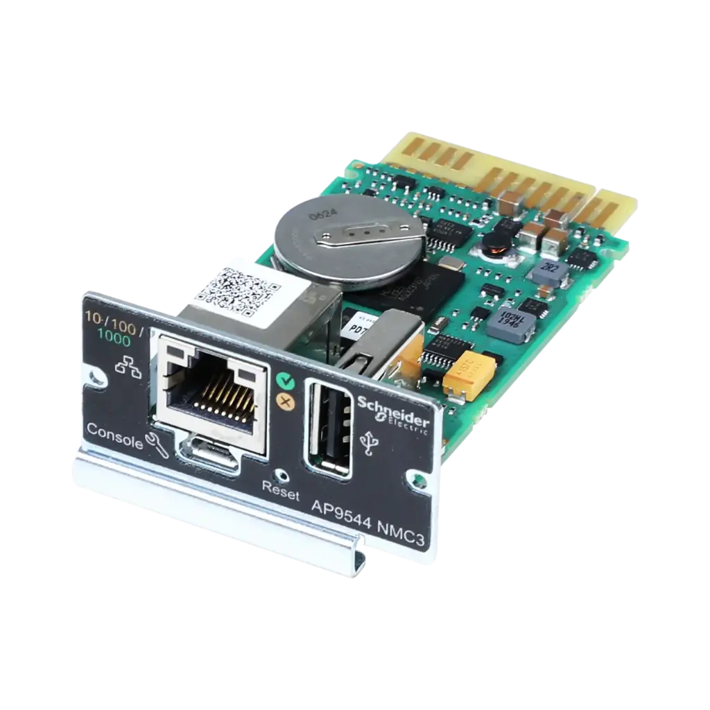 [AP9544] Device Monitoring and Management, Network Management Cards, NMC3 for Easy UPS On-Line, Secure Remote UPS Monitoring and Management 