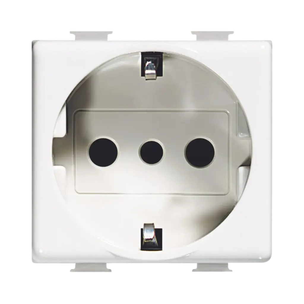 Bticino Matix Socket German Standard 2P+E 16A 250Vac 