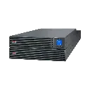 APC Easy UPS On-Line, 6kVA/6kW, Rackmount 4U, 230V, Hard wire 3-wire(1P+N+E) outlet, Intelligent Card Slot, LCD, W/O rail kit 