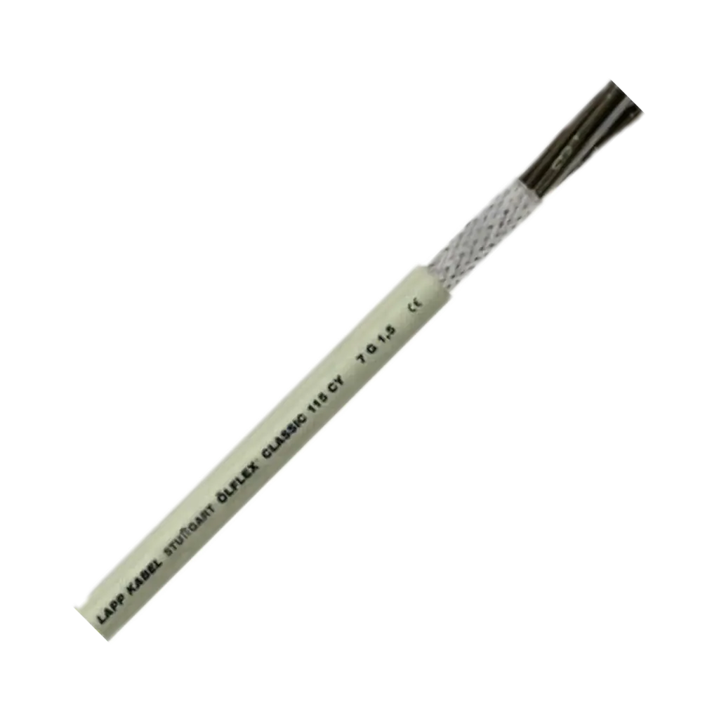 LAAP KABLE ÖLFLEX® CLASSIC 115 CY Screened PVC Control Cable With Small Outer Diameter 300/500V (2, 0.5 mm)