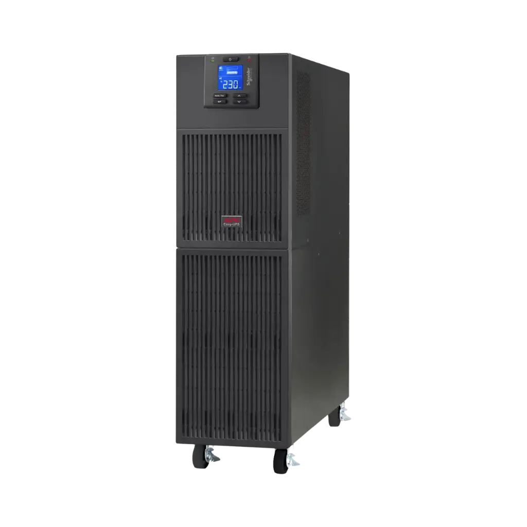 APC Easy UPS On-Line, 10kVA/10kW, Tower, 230V, Hard Wire 3-Wire(1P+N+E) Outlet, Intelligent Card Slot, LCD