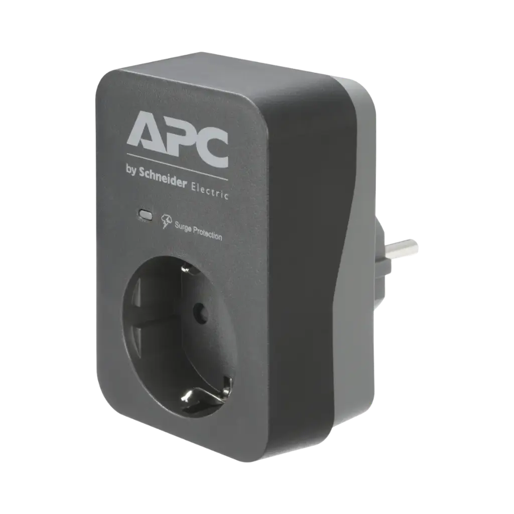 APC Essential SurgeArrest 1 Outlet Black 230V Germany
