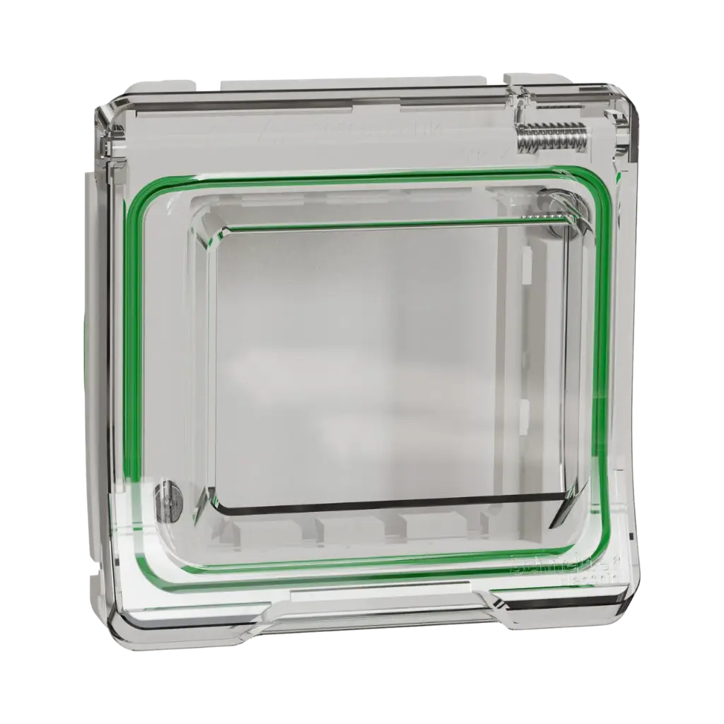 Schneider Electric Mureva Styl, Box Cover With Lid For Altira, White