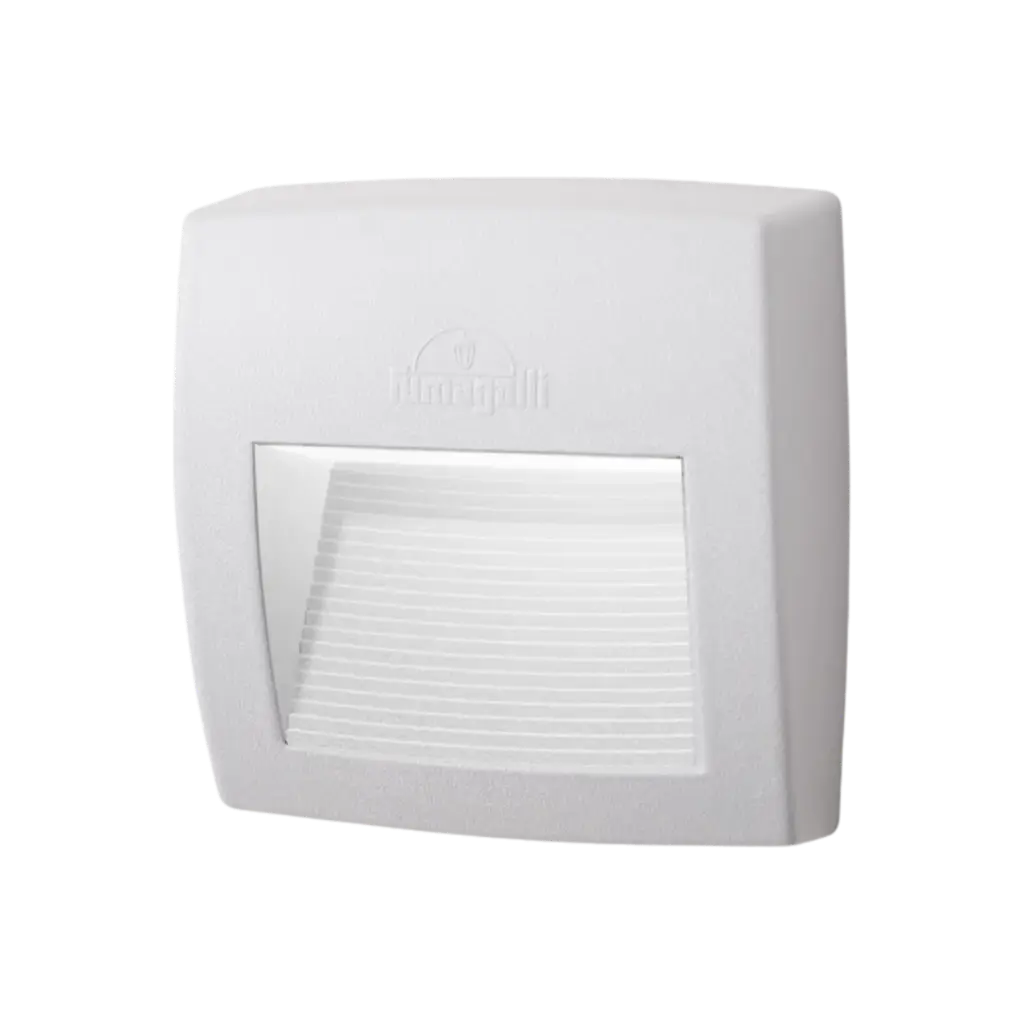 Fumagalli Lorenza 150 Surface Wall Lamp With Square or Rectangular Shape and Downwards Directed Light White