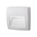 Fumagalli Lorenza 150 Surface Wall Lamp With Square or Rectangular Shape and Downwards Directed Light White