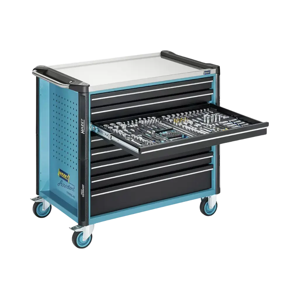 Hazet Tool Trolley Assistent i 179NXXLD Assortment 619 Pieces 8 Drawers 