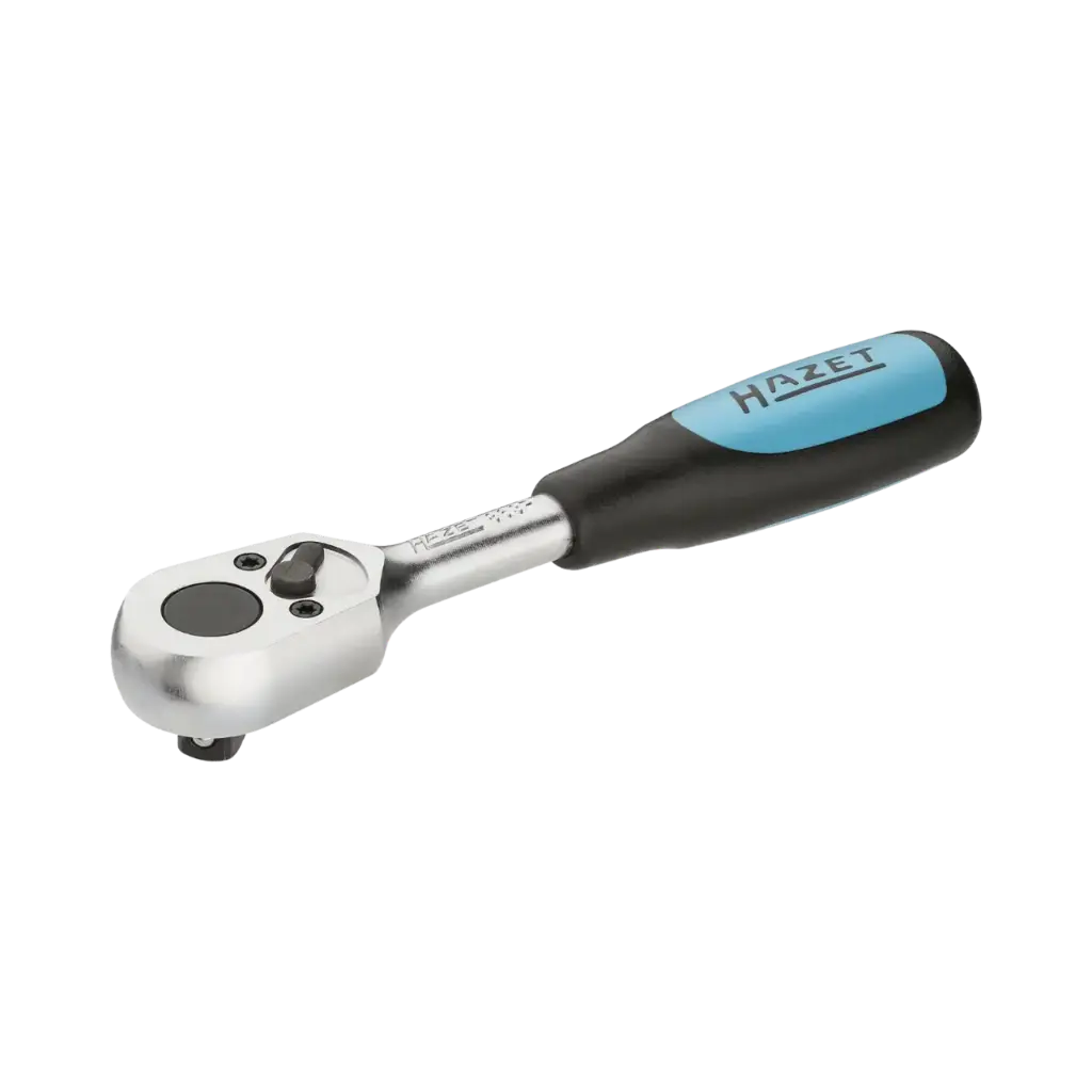 [863P] Hazet 1⁄4″ Reversible Ratchet 115 mm, Square, Solid