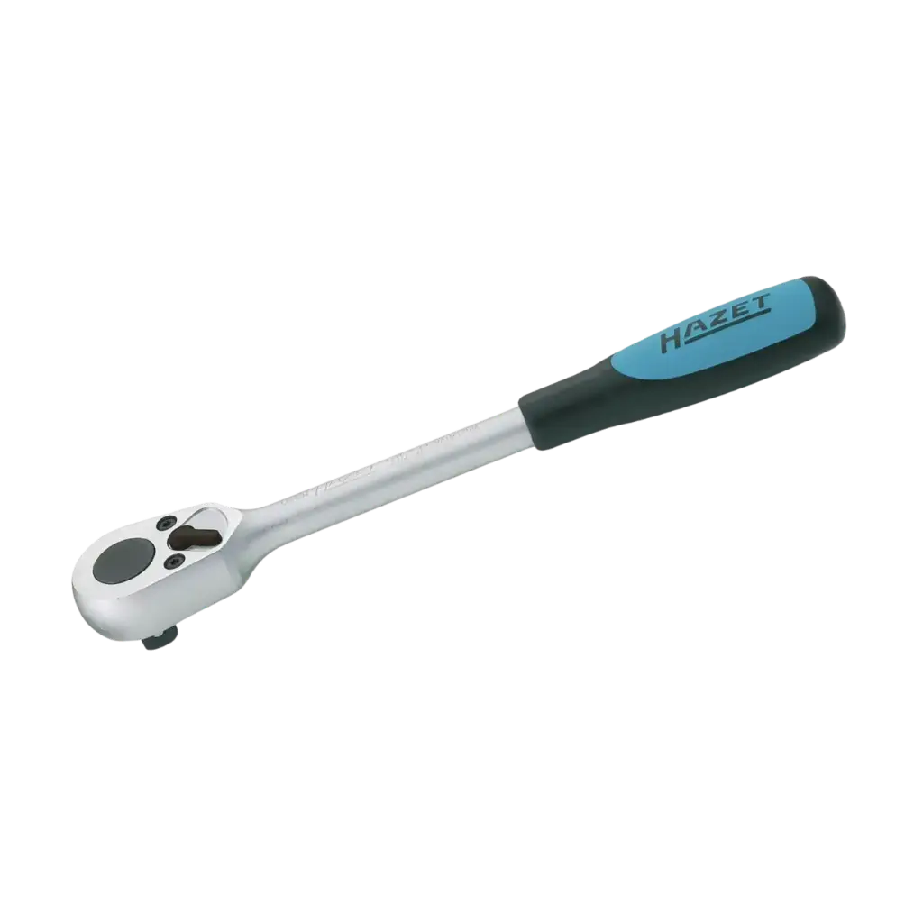 [916SP] Hazet 1⁄5″ Reversible Ratchet 275 mm, Square, solid