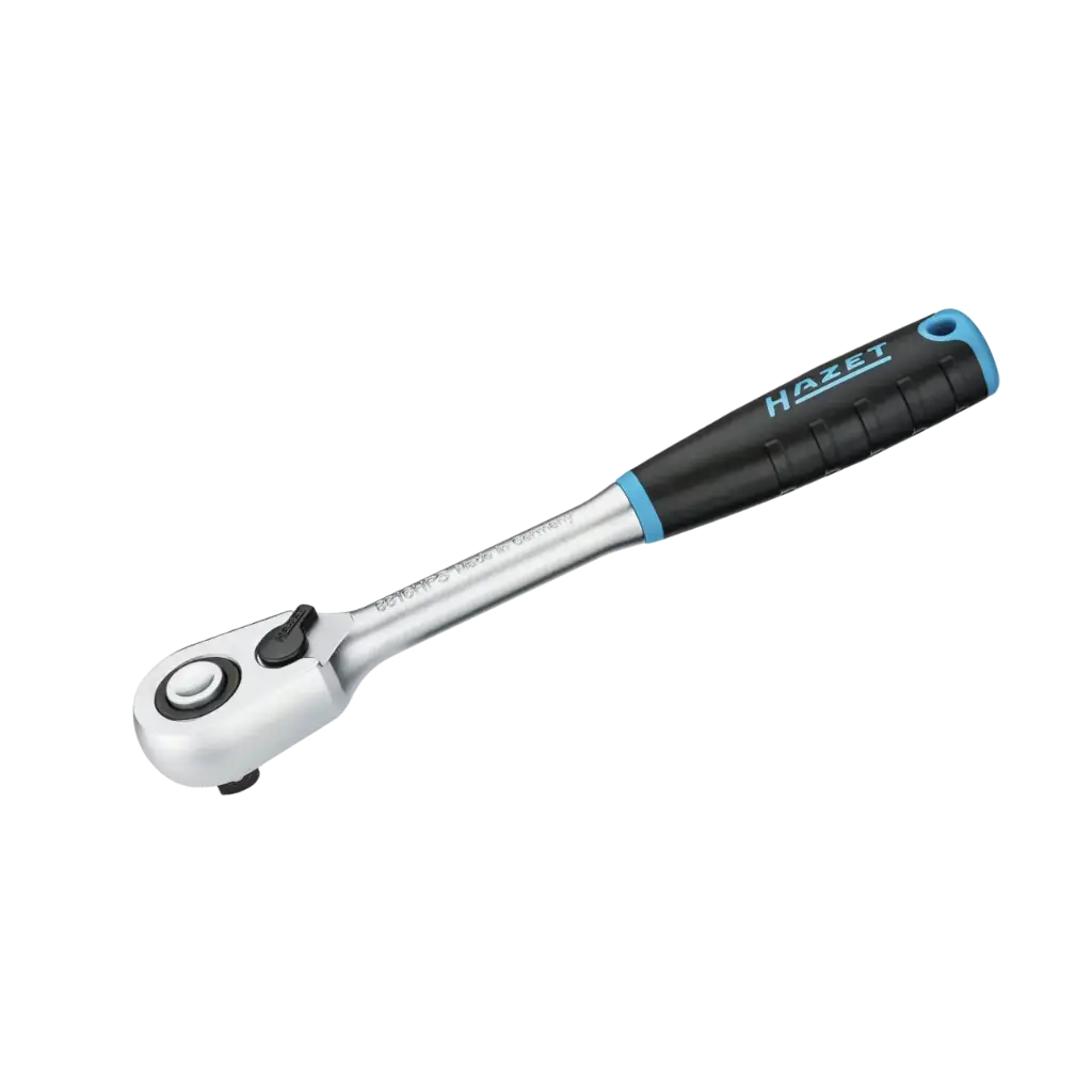 Hazet 3⁄8″ HiPer Fine-Tooth Reversible Ratchet, Safety Locking 200mm