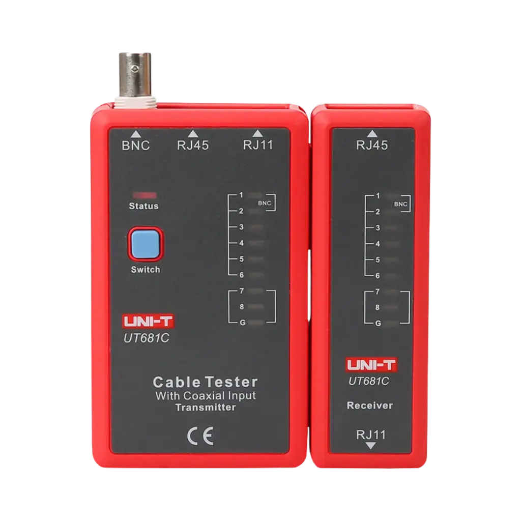 [UT681C] Uni-T Handheld Cable Tester RJ45/RJ11/BNC