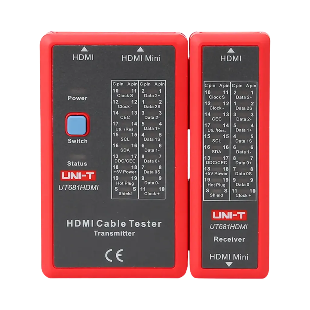 [UT681HDMI] Uni-T Handheld Cable Tester HDMI/MINI-HDMI