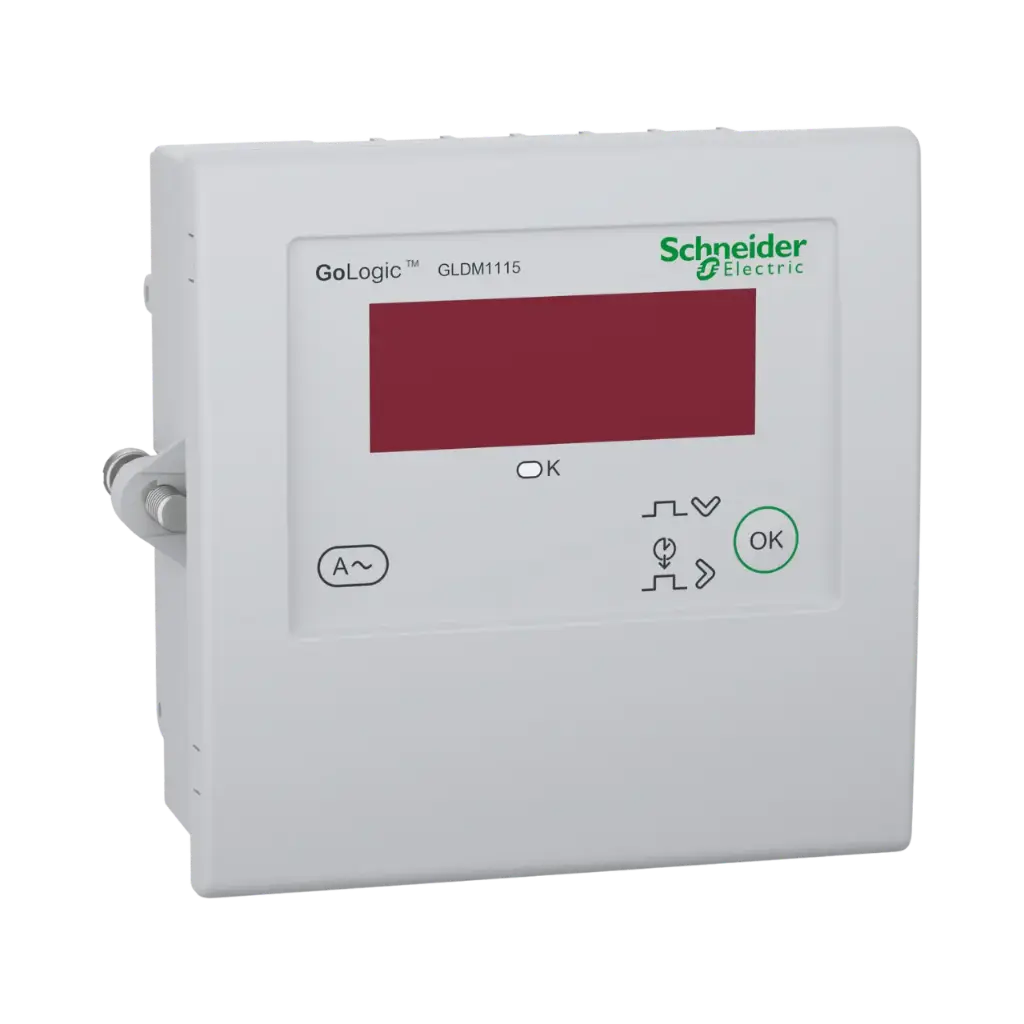 Schneider Electric Ammeter, GoLogic Panel Meter, DM1115, Single Phase 