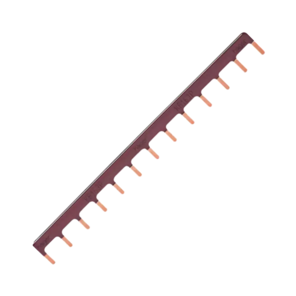 Hager Insulated busbar 1P 63A prong 10mm² brown 13M