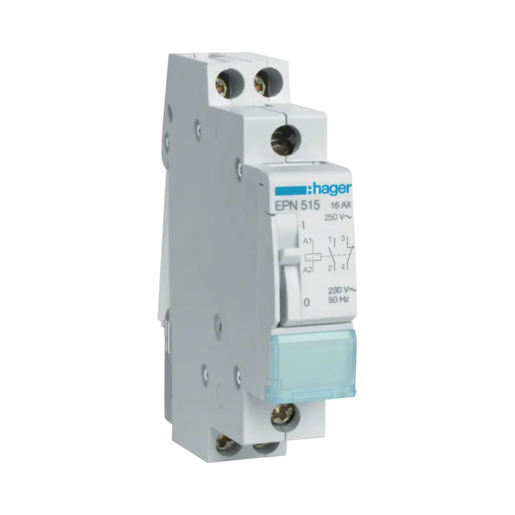 Hager Latching Relay 1NC+1NO 230V