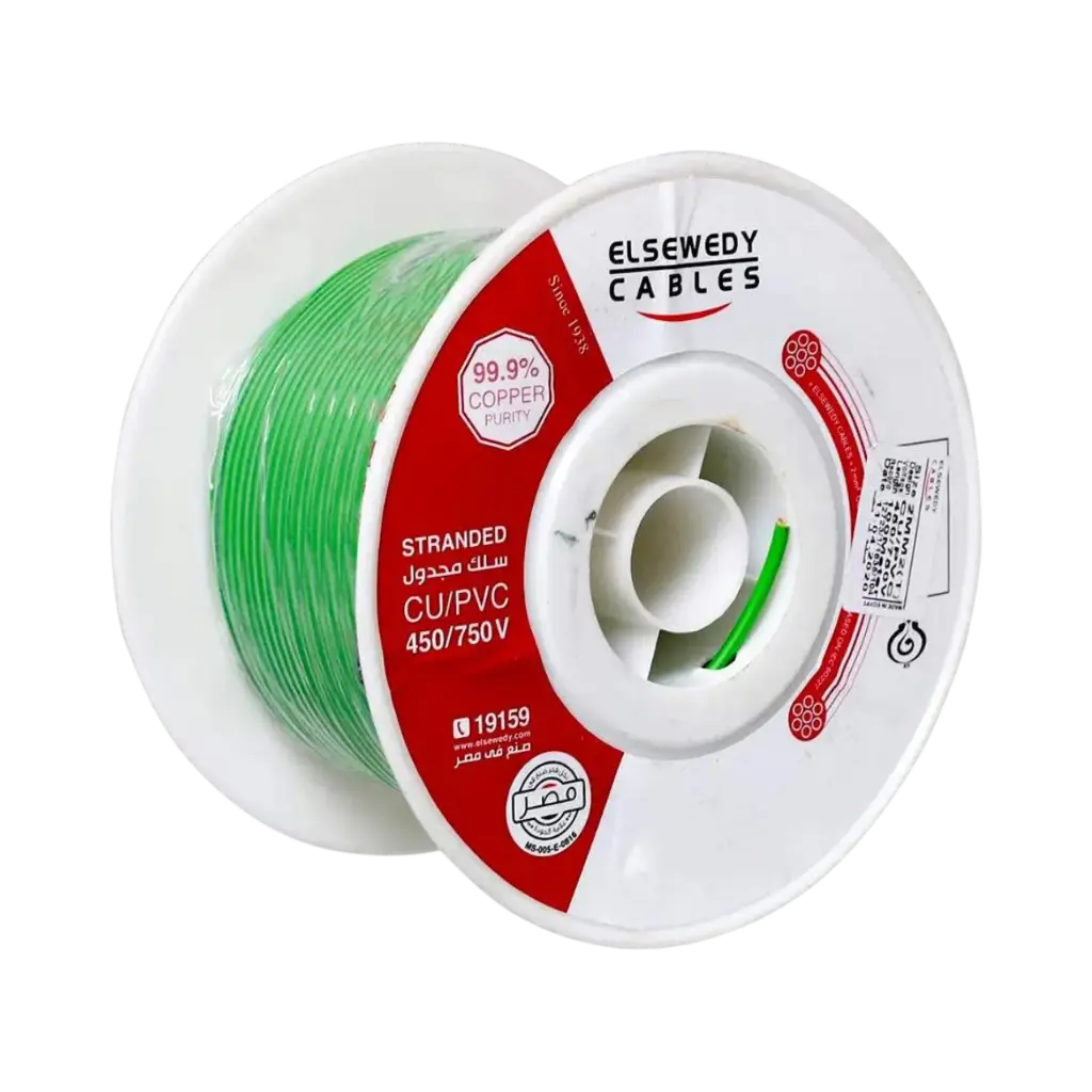 Elsewedy Single Core CU/PVC Stranded Copper Wire 4 mm