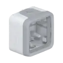 Legrand Plexo™ Surface Mounting Box Plexo IP 55, 1 Gang, With Membrane Glands, Grey