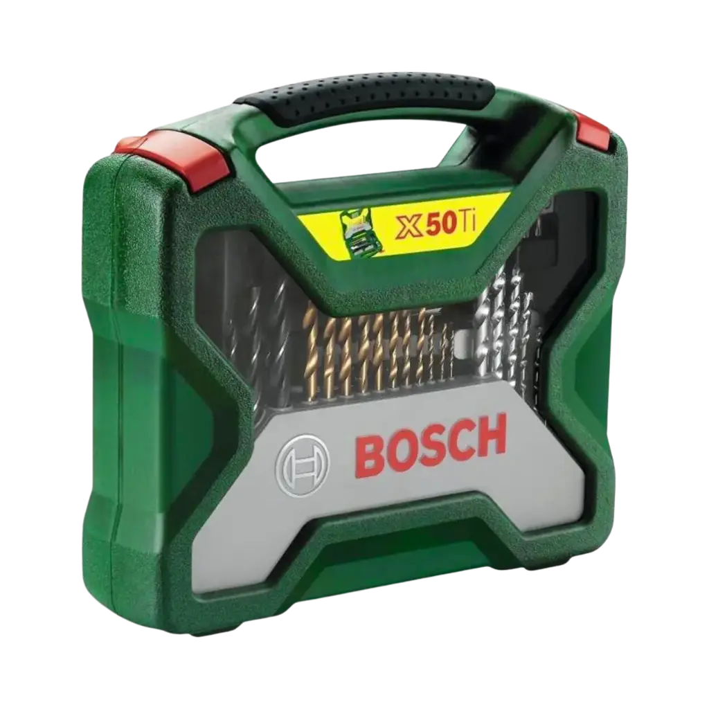 Bosch X-Line Drill- and Screwdriver Bit Set TiN-Coated 50 Pieces