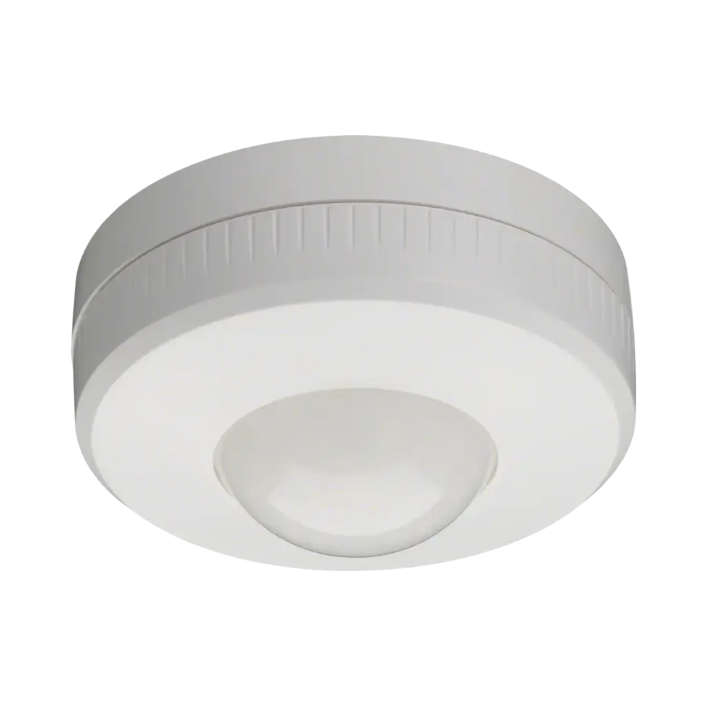 Hager Motion Detector 360°, IP55, Ceiling Mounted, White