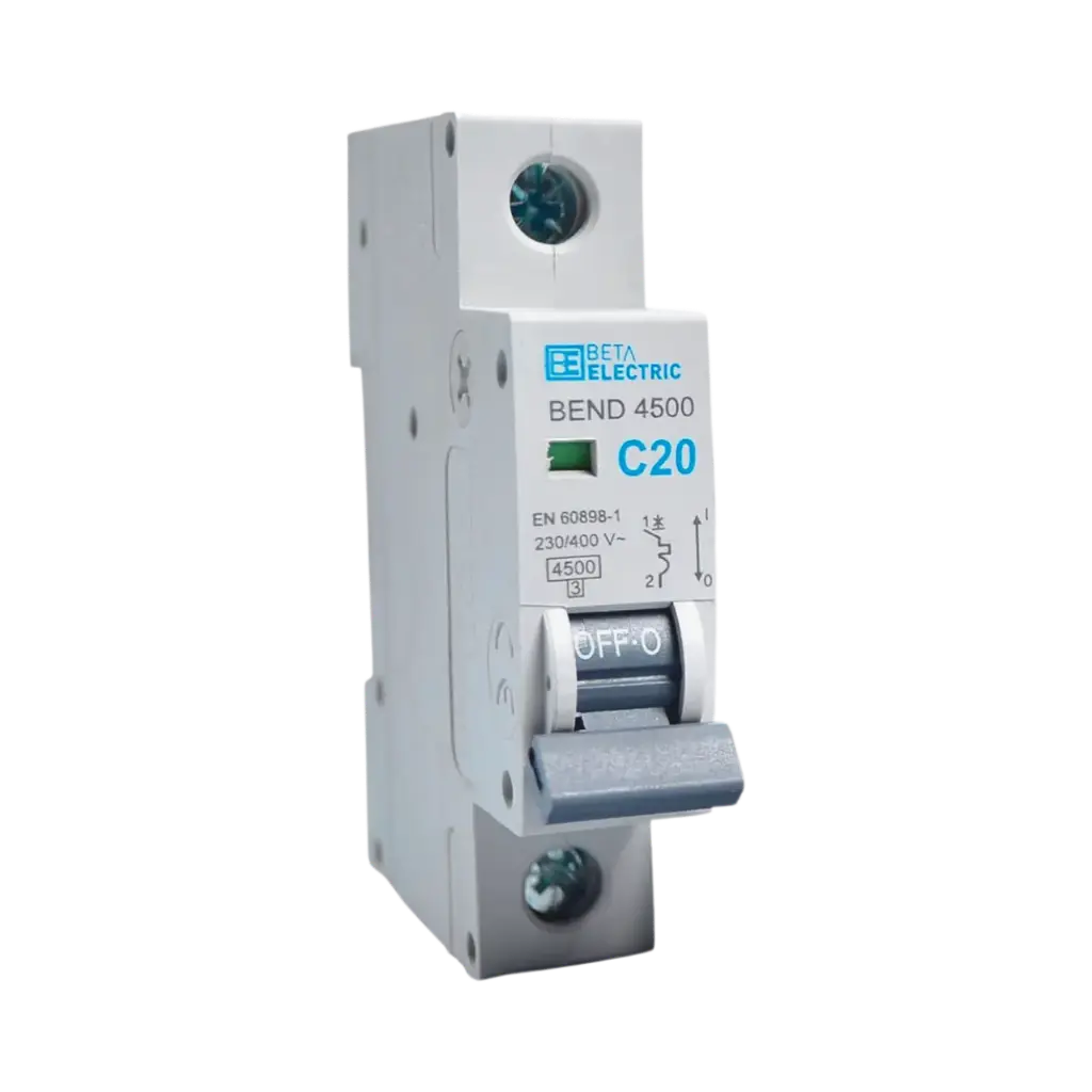 [BE.1MN063B016C] Beta Electric Miniature Circuit Breaker MCB 1P 16A 4500A