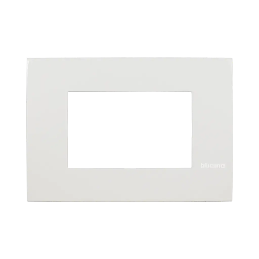 [AE4803M3BN] Bticino Matix 3P Cover Plate White