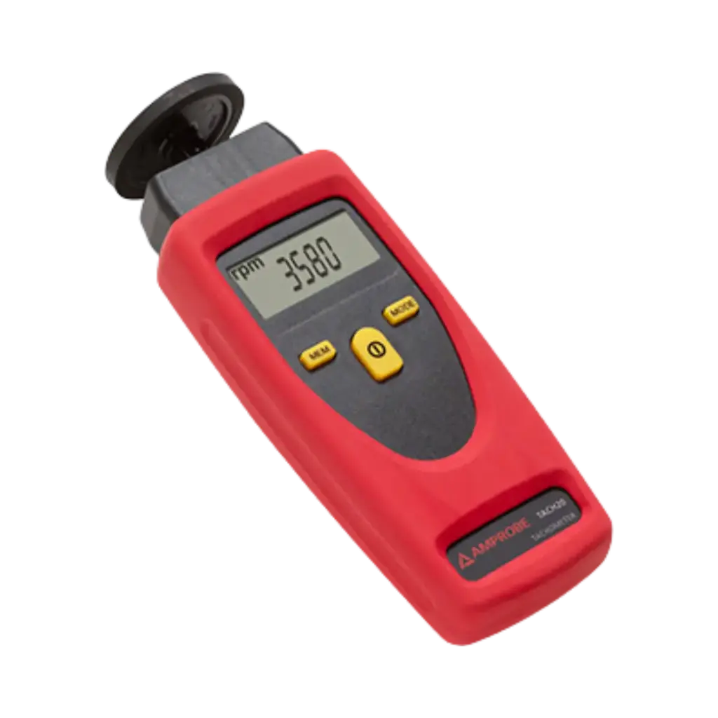 Amprobe TACH-20 Contact and Non-Contact Tachometer