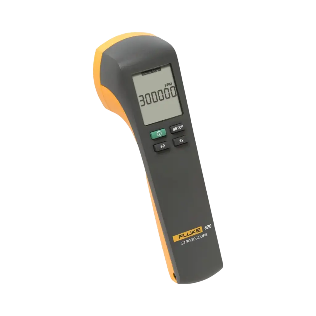 [820-2] Fluke 820-2 LED Stroboscope, Non-Contact Rotating Speed, Tachometer