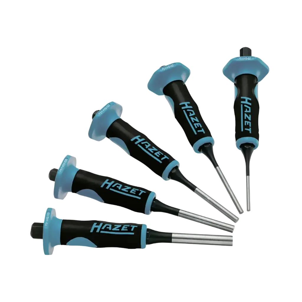 Hazet Drift Pin Set 5-Pieces ∙ Short Form