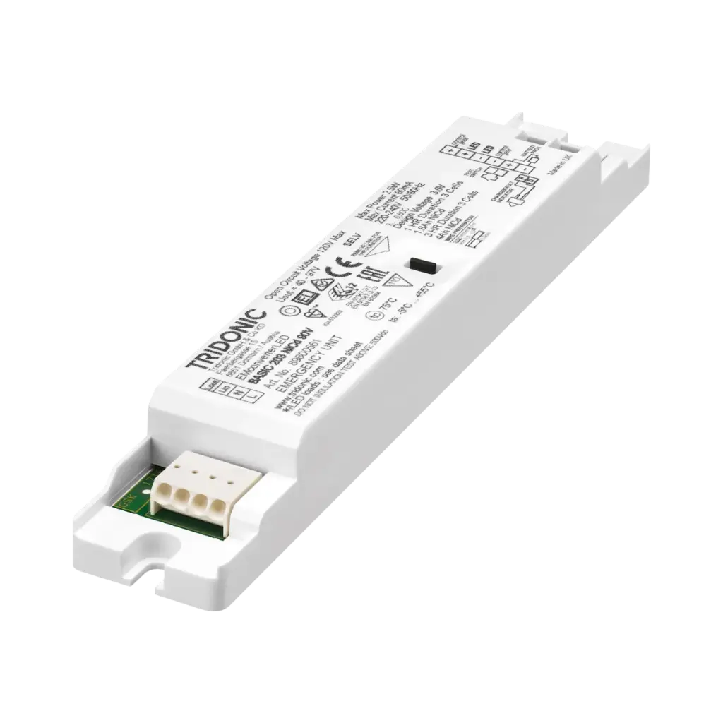 [89800563] Tridonic EMconverterLED BASIC 204 NiCd/NiMH 250V 