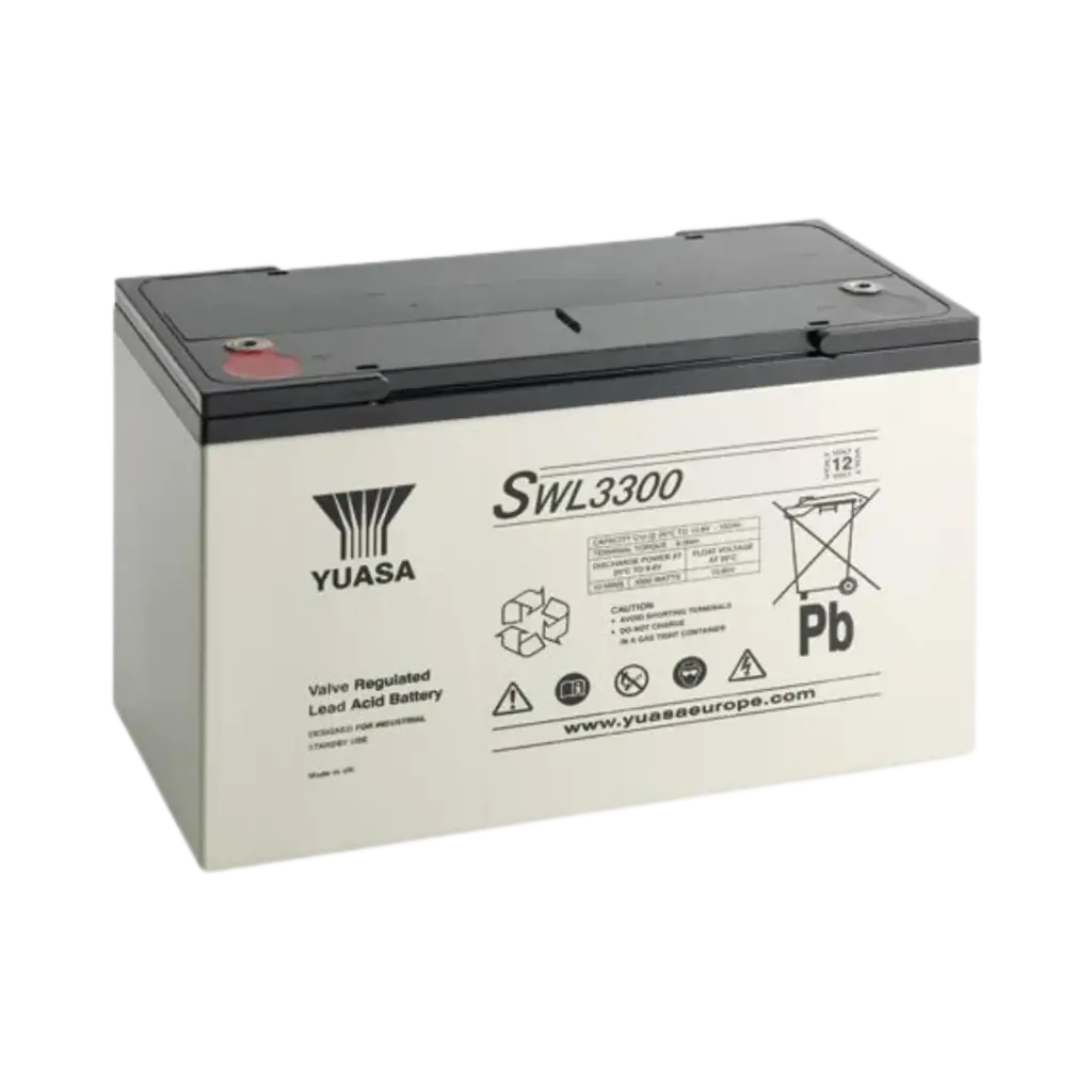 [SWL3300] Yuasa High Rate VRLA Battery 12V 110.2 Ah