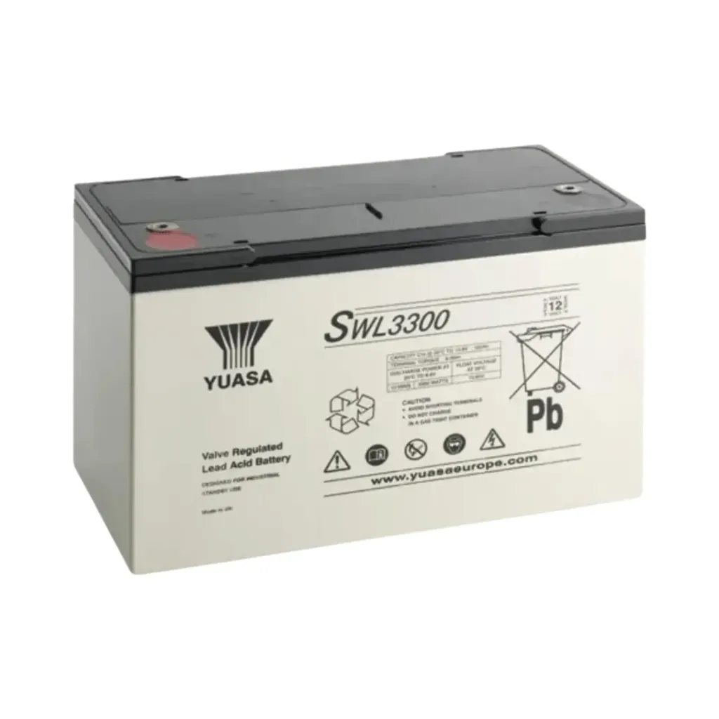 [SWL3300] Yuasa High Rate VRLA Battery 12V 110.2 Ah